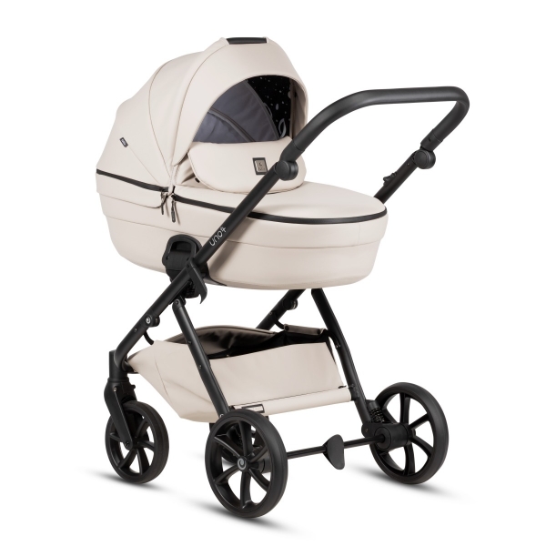 Коляска 2 в 1 Tutis Uno 6+ Leather Collection, Latte (151)