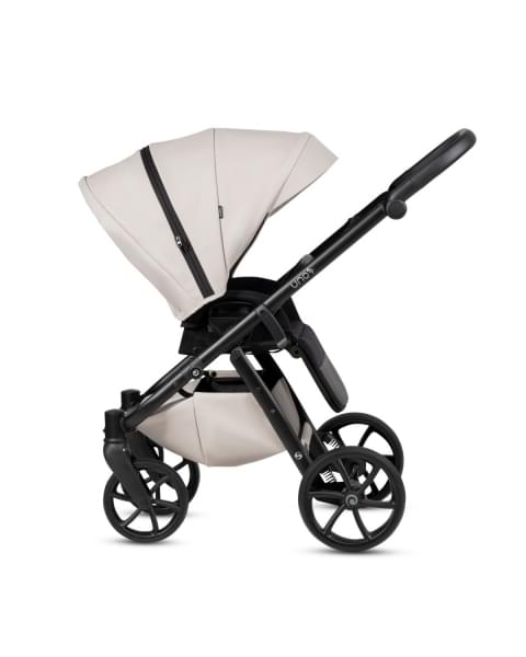 Коляска 2 в 1 Tutis Uno 6+ Leather Collection, Latte (151)