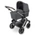 Коляска 3 в 1 ABC-Design Salsa 4 Air 2023, Asphalt / Автокресло Asphalt (Серый / Серый)