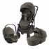 Коляска 3 в 1 Britax Roemer Smile 5Z Lux Collection, Urban Olive (Темно-зеленый) + Автокресло Baby-Safe Pro, Urban Olive (Темно-зеленый)