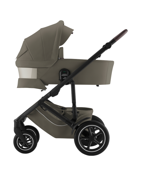 Коляска 3 в 1 Britax Roemer Smile 5Z Lux Collection, Urban Olive (Темно-зеленый) + Автокресло Baby-Safe Pro, Urban Olive (Темно-зеленый)