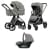 Коляска 3 в 1 Carrello Omega CRL-6535, Superb Grey (Светло-серый)