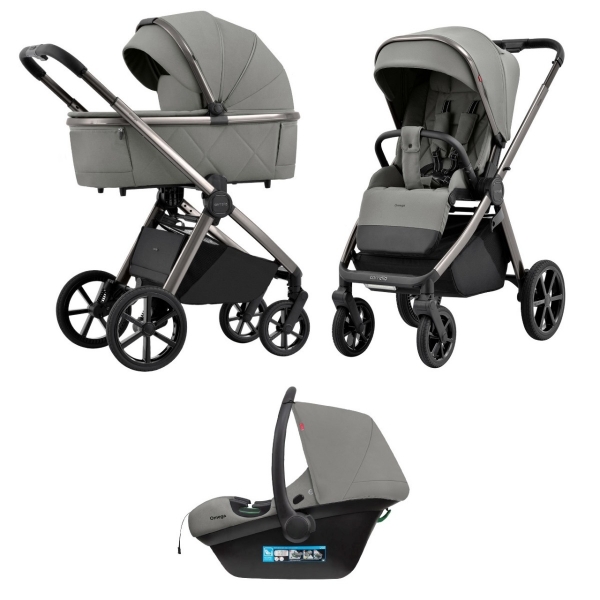 Коляска 3 в 1 Carrello Omega CRL-6535, Superb Grey (Светло-серый)