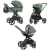 Коляска 3 в 1 Carrello Ultimo CRL-6519 / 2024 с регулировкой высоты, Fern Green (Зеленый)