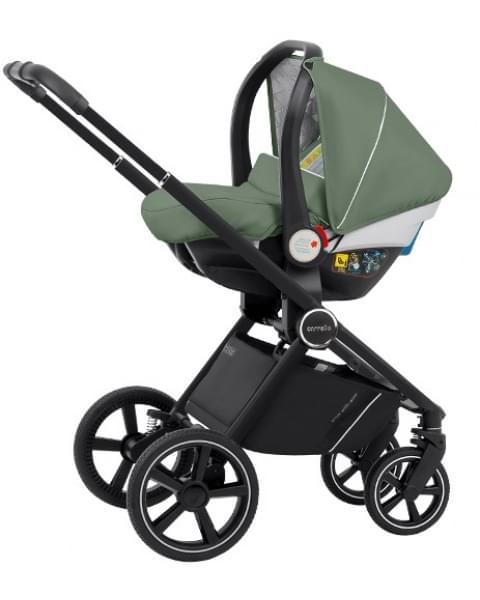 Коляска 3 в 1 Carrello Ultimo CRL-6519 / 2024 с регулировкой высоты, Fern Green (Зеленый)