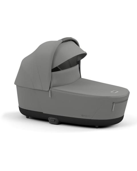 Коляска 3 в 1 Cybex Priam IV Chrome Brown complete и автокресло Aton B2 i-Size Bay Blue Mirage Grey