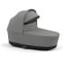Коляска 3 в 1 Cybex Priam IV Chrome Brown complete и автокресло Aton B2 i-Size Bay Blue Mirage Grey