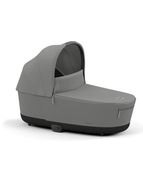 Коляска 3 в 1 Cybex Priam IV Chrome Brown complete и автокресло Aton B2 i-Size Bay Blue Mirage Grey