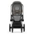 Коляска 3 в 1 Cybex Priam IV Chrome Brown complete и автокресло Aton B2 i-Size Bay Blue Mirage Grey