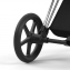 Коляска 3 в 1 Cybex Priam IV Chrome Brown complete и автокресло Aton B2 i-Size Bay Blue Mirage Grey