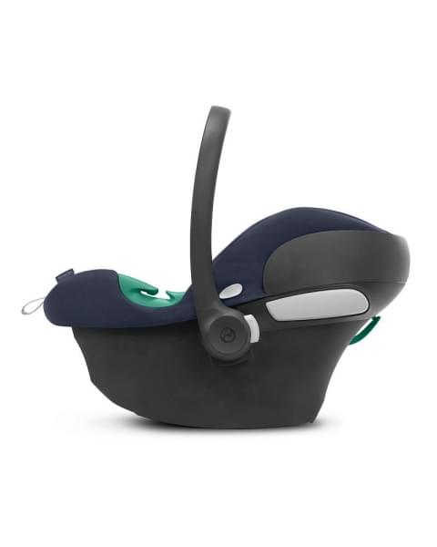 Коляска 3 в 1 Cybex Priam IV Chrome Brown complete и автокресло Aton B2 i-Size Bay Blue Mirage Grey