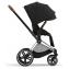 Коляска 3 в 1 Cybex Priam IV Chrome Brown и автокресло Aton B2 i-Size Bay Blue Sepia Black