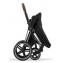 Коляска 3 в 1 Cybex Priam IV Chrome Brown и автокресло Aton B2 i-Size Bay Blue Sepia Black