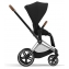 Коляска 3 в 1 Cybex Priam IV Chrome Brown и автокресло Aton B2 i-Size Bay Blue Sepia Black