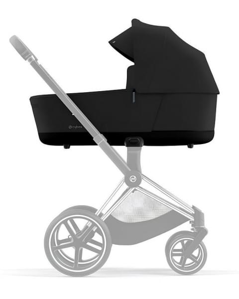 Коляска 3 в 1 Cybex Priam IV Chrome Brown и автокресло Aton B2 i-Size Bay Blue Sepia Black