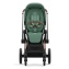 Коляска 3 в 1 Cybex Priam IV Rosegold и автокресло Aton B2 i-Size Leaf Green/Dynamic Red