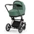 Коляска 3 в 1 Cybex Priam IV Rosegold и автокресло Aton B2 i-Size Leaf Green/Dynamic Red