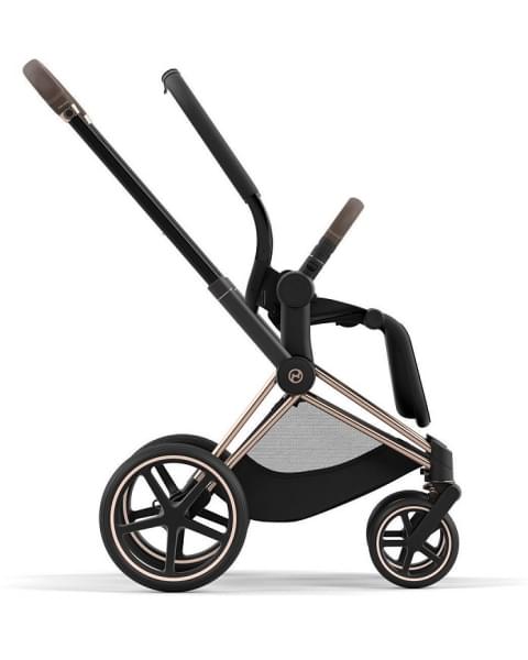 Коляска 3 в 1 Cybex Priam IV Rosegold и автокресло Aton B2 i-Size Leaf Green/Dynamic Red
