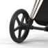 Коляска 3 в 1 Cybex Priam IV Rosegold и автокресло Aton B2 i-Size Leaf Green/Dynamic Red