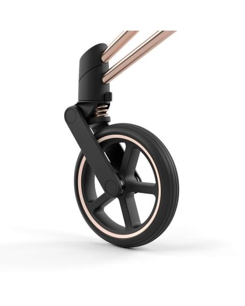 Коляска 3 в 1 Cybex Priam IV Rosegold и автокресло Aton B2 i-Size Leaf Green/Dynamic Red