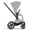 Коляска 3 в 1 Cybex Priam IV Rosegold и автокресло Aton B2 i-Size Leaf Green/Dynamic Red
