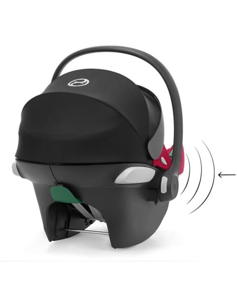 Коляска 3 в 1 Cybex Priam IV Rosegold и автокресло Aton B2 i-Size Leaf Green/Dynamic Red