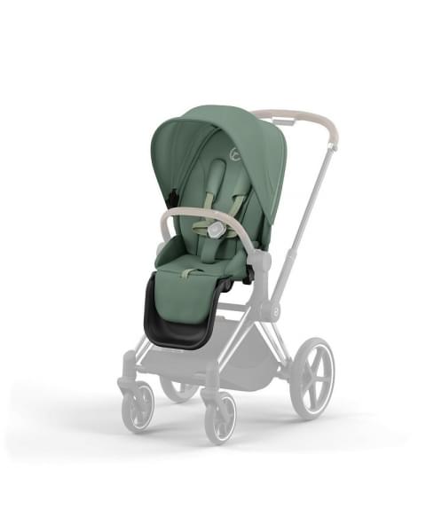 Коляска 3 в 1 Cybex Priam IV Rosegold и автокресло Aton B2 i-Size Leaf Green/Dynamic Red
