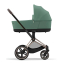 Коляска 3 в 1 Cybex Priam IV Rosegold и автокресло Aton B2 i-Size Leaf Green/Dynamic Red