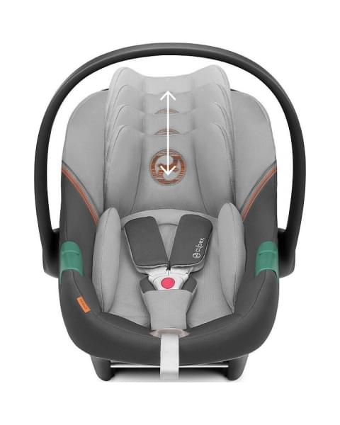 Коляска 3 в 1 Cybex Priam IV Rosegold и автокресло Aton S2 i-Size с базой Base One Sepia Black/Lava Grey