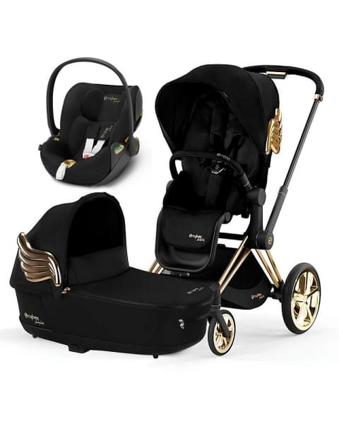 Коляска 3 в 1 Cybex Priam IV и автокресло Cloud Z2 i-Size Jeremy Scott Wings