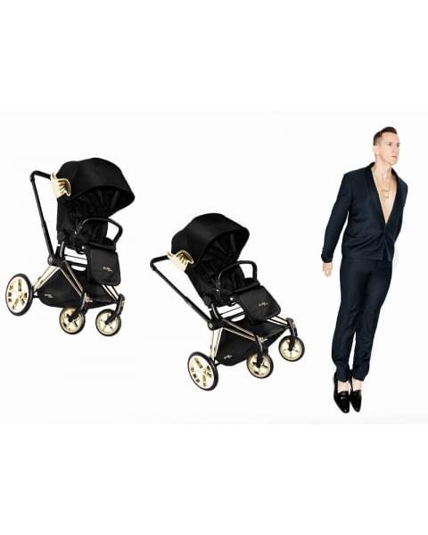 Коляска 3 в 1 Cybex Priam IV и автокресло Cloud Z2 i-Size Jeremy Scott Wings