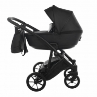 Коляска 3 в 1 Junama Space Eco, JSE-03 (Черный)