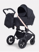 Коляска 3 в 1 Mowbaby Zoom Air Gold Black