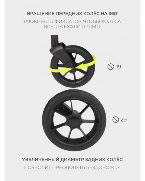 Коляска 3 в 1 Mowbaby Zoom PU Mocca