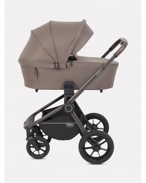 Коляска 3 в 1 Mowbaby Zoom PU Mocca