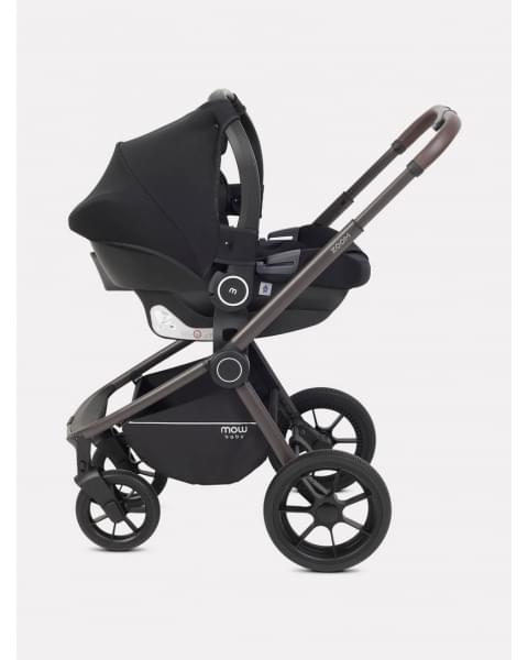 Коляска 3 в 1 Mowbaby Zoom PU Mocca