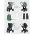 Коляска 3 в 1 Mowbaby Zoom PU Olive