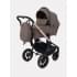 Коляска 3 в 1 Mowbaby Zoom PU gold cacao brown