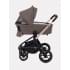 Коляска 3 в 1 Mowbaby Zoom PU gold cacao brown