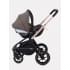Коляска 3 в 1 Mowbaby Zoom PU gold cacao brown