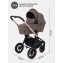 Коляска 3 в 1 Mowbaby Zoom PU gold cacao brown