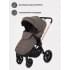 Коляска 3 в 1 Mowbaby Zoom PU gold cacao brown
