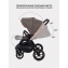 Коляска 3 в 1 Mowbaby Zoom PU gold cacao brown