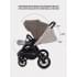Коляска 3 в 1 Mowbaby Zoom PU gold cacao brown