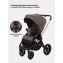 Коляска 3 в 1 Mowbaby Zoom PU gold cacao brown