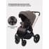 Коляска 3 в 1 Mowbaby Zoom PU gold cacao brown
