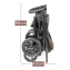 Коляска 3 в 1 Peg-Perego Veloce TC Belvedere Lounge, Pine Bark New