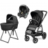Коляска 3 в 1 Peg-Perego Veloce TC Belvedere Lounge, True Black New