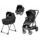 Коляска 3 в 1 Peg Perego Veloce Belvedere SLK Licorice