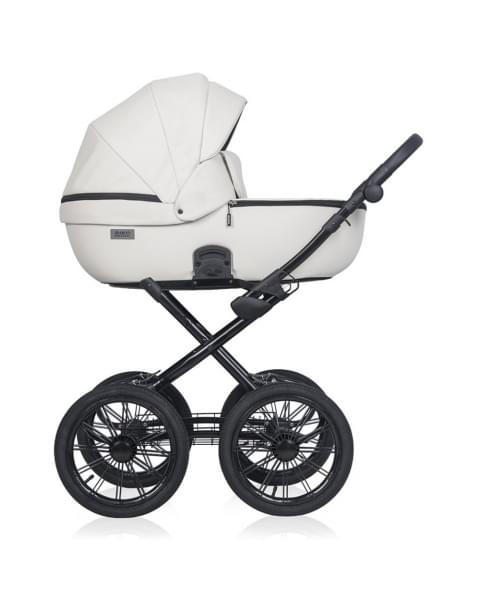 Коляска 3 в 1 Riko Basic Montana X Ecco Prestige, 11 White (белый)